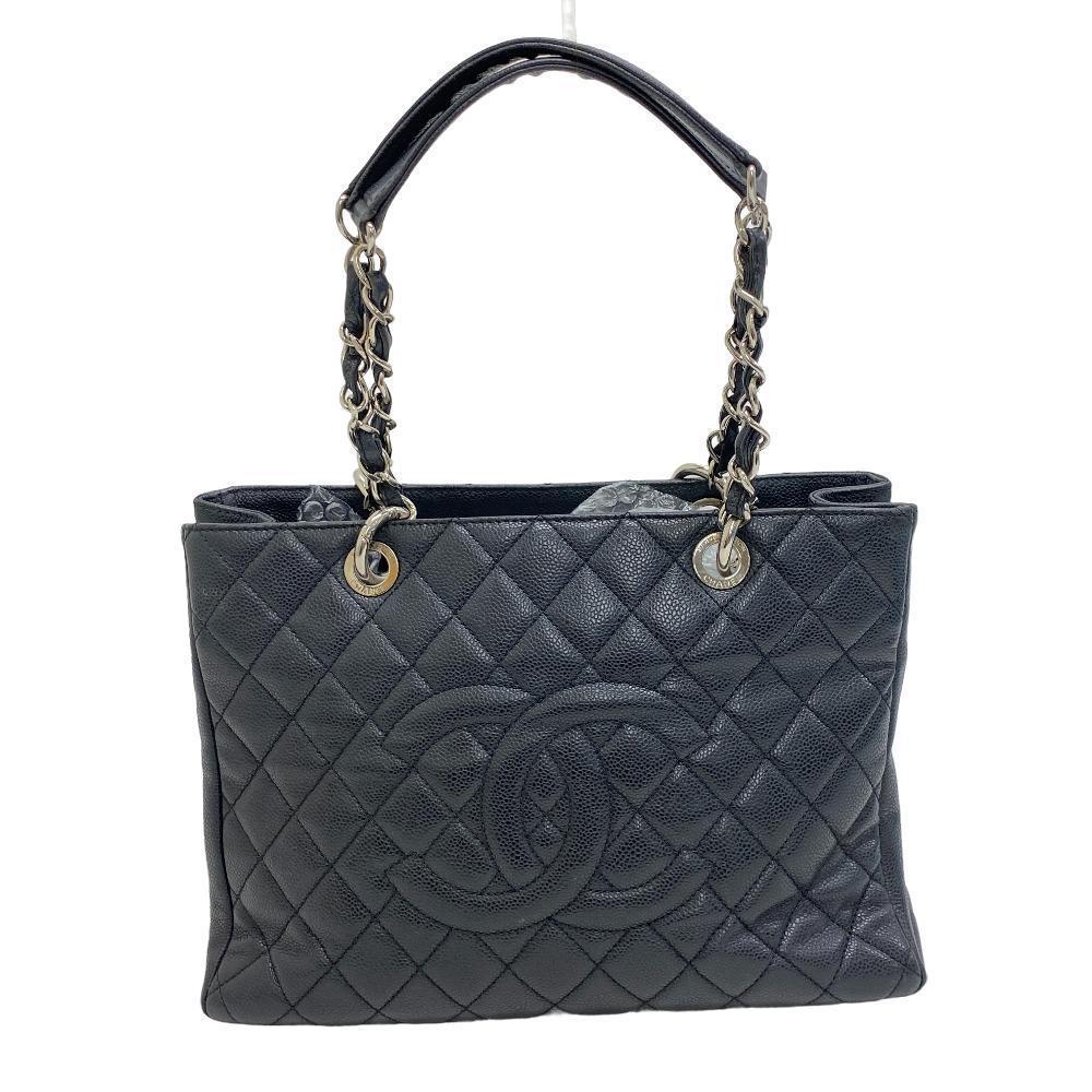 Chanel GST Chain Tote Bag Black